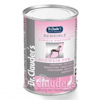Dr. Clauders Dog Dose Sensible Schwein pur 
