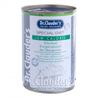 Dr. Clauders Dog Dose Low Calorie 6x 400g