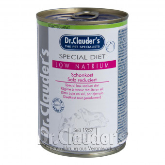 Dr. Clauders Dog Dose Low Natrium 