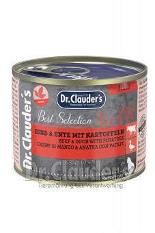 Dr. Clauders Cat Best Selection Adult No 8 Rind & Ente 