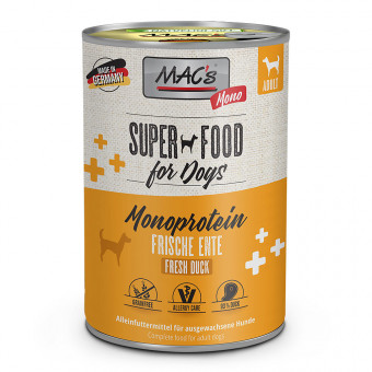 MAC's Dog Dose Mono-Protein Ente 