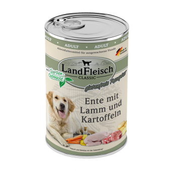 LandFleisch Dog Classic Ente, Lamm & Kartoffel 