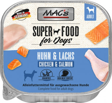 MAC's Dog Lachs & Hühnchen Schale 