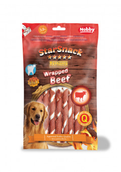 Nobby STARSNACK Wrapped Beef 18x 70g 