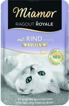 Miamor Ragout Royale Kitten Rind 44x 100g 