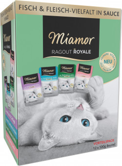 Miamor Ragout Royale Multi Mix Sauce | 4 Boxen à 12x 100g 