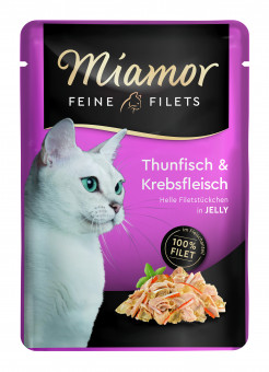 Miamor Feine Filets Thunfisch & Krebs 24x 100g 