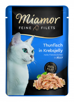 Miamor Feine Filets Thunfisch in Krebs-Jelly 24x 100g 