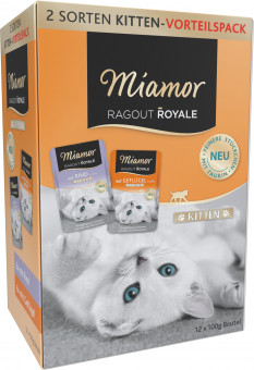 Miamor Ragout Royale Kitten Multibox Jelly | 4 Boxen à 12x 100g 
