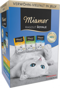 Miamor Ragout Royale Jelly Multibox 1 | 4 Boxen à 12x 100g 