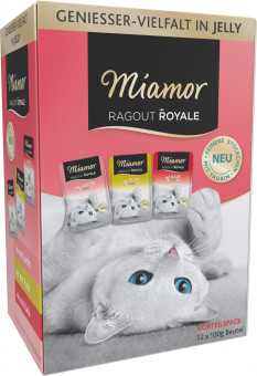 Miamor Ragout Royale Jelly Multibox 2 | 4 Boxen à 12x 100g 