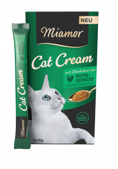 Miamor Cat Snack Huhn & Gemüse Cream 11 Pack à 5x 15g 