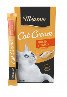 Miamor Cat Snack Multi-Vitamin Cream 11 Pack à 6x 15g 