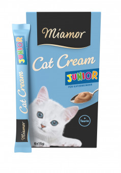 Miamor Cat Snack Junior Cream 11 Pack à 6x 15g 