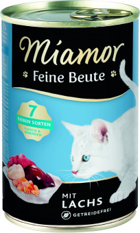 Miamor Feine Beute Lachs 12x 400g