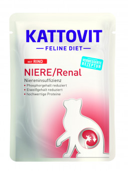 Kattovit Feline Diet Niere Rind 24x 85g 