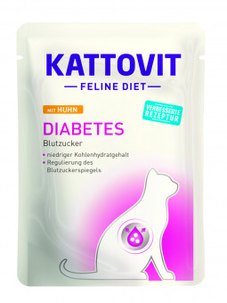 Kattovit Feline Diet Diabetes Huhn 24x 85g 