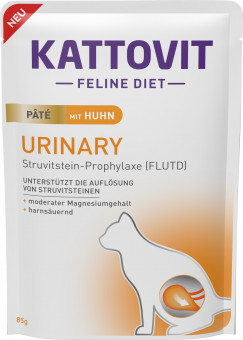Kattovit Feline Diet Urinary Pate Huhn 30x 85g 