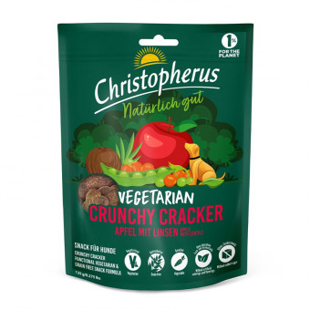 Christopherus Vegetarian Crunchy Apfel & Lins 12x 125g 