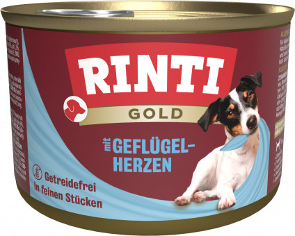 Rinti Gold Geflügelherzen 24x 185g 