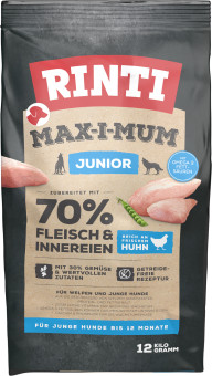 Rinti Max-i-mum Junior Huhn 2x 12kg | Sparpack