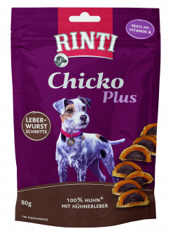 Rinti Chicko Plus Leberwurstschnitte 12x 80g 
