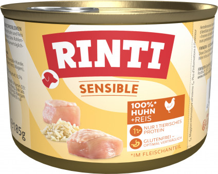 Rinti Sensible Huhn & Reis 24x 185g