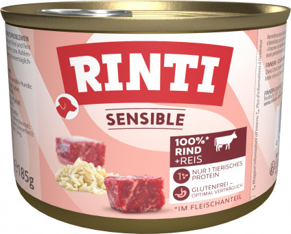 Rinti Sensible Rind & Reis 24x 185g