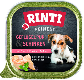 Rinti Feinest Geflügel & Schinken 22x 150g 