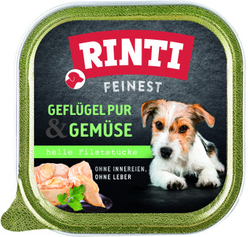 Rinti Feinest Geflügel & Gemüse 22x 150g 