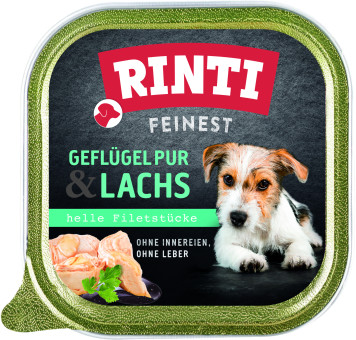 Rinti Feinest Geflügel & Lachs 22x 150g 