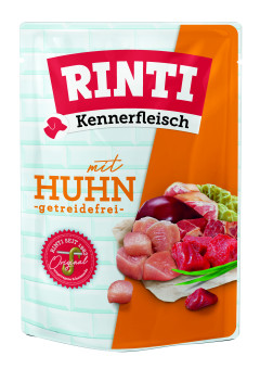 Rinti Kennerfleisch Huhn Pouch 20x 400g 