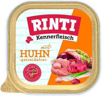 Rinti Kennerfleisch Schale Huhn 27x 300g 