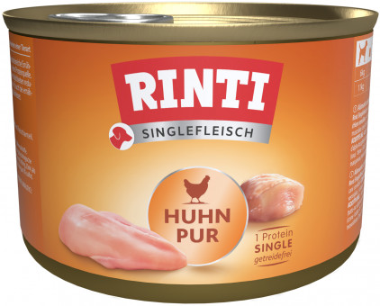 Rinti Singlefleisch Huhn Pur 24x 185g