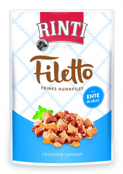 Rinti Filetto Jelly Huhn & Ente 24x 100g 