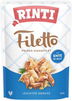 Rinti Filetto Jelly Huhn & Ente 24x 100g 