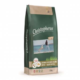 Christopherus Dog Erwachsener Hunde | getreidefrei Ente & Kartoffel 