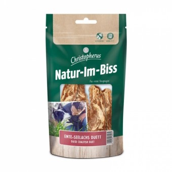 Christopherus Dog Snack Ente-Seelachs-Duett 12x 70g 