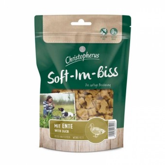 Christopherus Dog Snacks Soft-Im-Biss mit Ente 12x 125g 