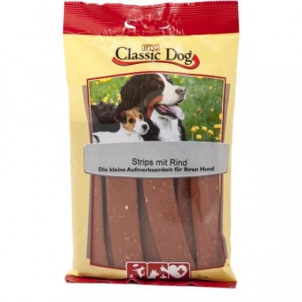 Classic Dog Snack Strips Rind 14x 200 g