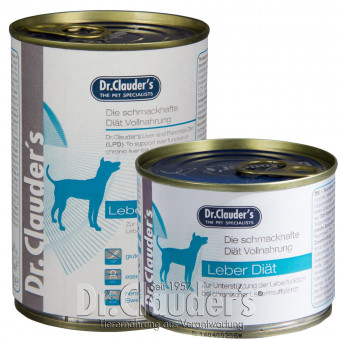 Dr. Clauders Dog Diät LPD Leber Dose 