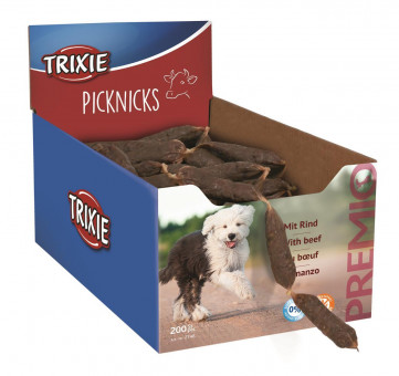 Trixie PREMIO 200 Picknicks Hunde-Würste à 8g Rind