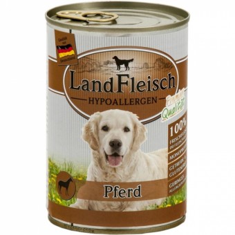 LandFleisch Dog Hypoallergen Pferd 24 x 400g 