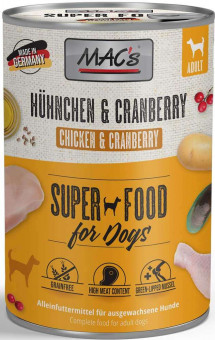 MAC's Dog Hühnchen & Cranberry 