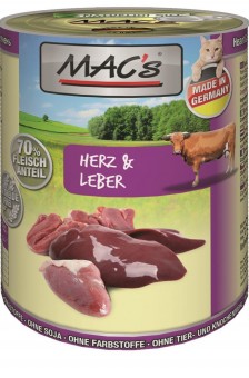 MAC's Cat Herz & Leber 400g | 12er-Sparpack