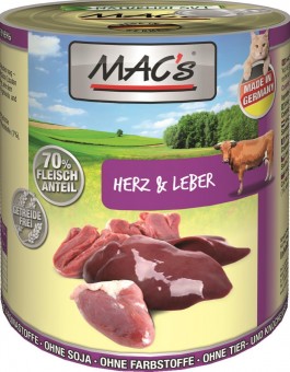 MAC's Cat Herz & Leber 800g | 24er-Super-Sparpack