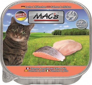 MAC's Cat Lachs & Hühnchen – Schale 