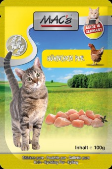 MAC's Cat Pouch Hühnchen Pur 