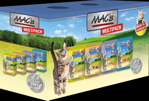 MAC's Cat Pouch Multipack mit Fisch 