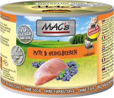 MAC's Cat Pute & Heidelbeere 